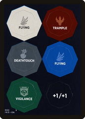 Punch Card Token (001 // 002) [Ikoria: Lair of Behemoths Tokens] | L.A. Mood Comics and Games