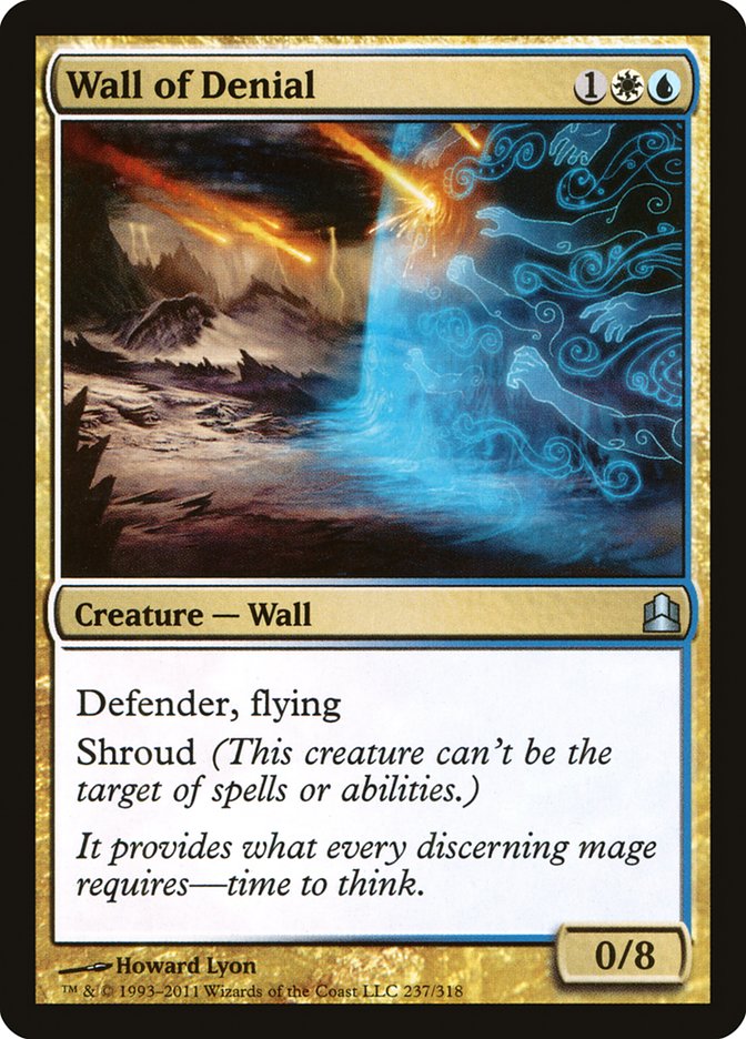 Wall of Denial [Commander 2011] | L.A. Mood Comics and Games