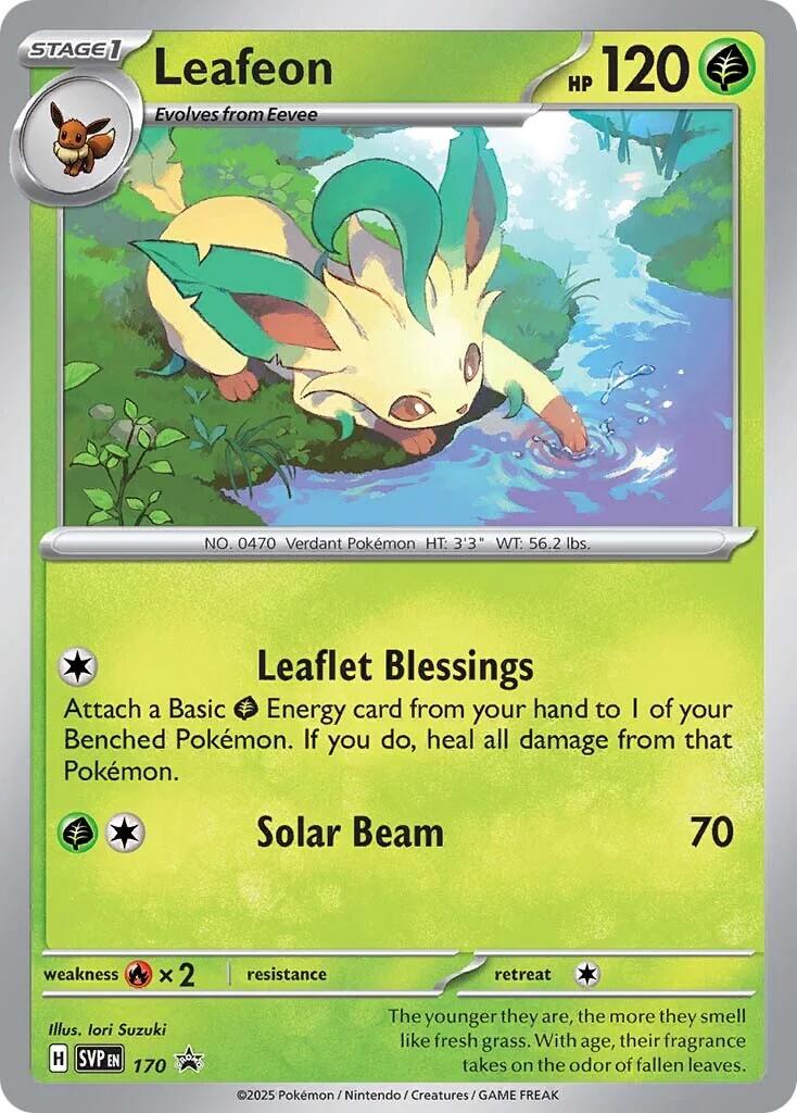 Leafeon (SVP170) [Scarlet & Violet: Black Star Promos] | L.A. Mood Comics and Games