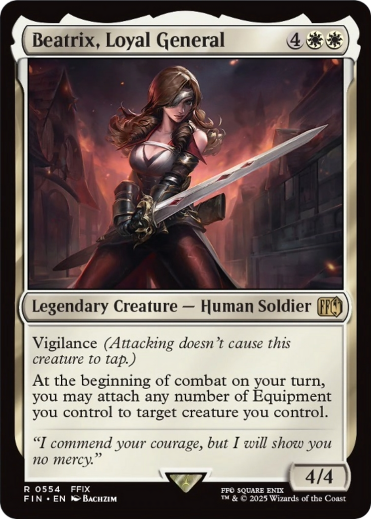 Beatrix, Loyal General [FINAL FANTASY] | L.A. Mood Comics and Games