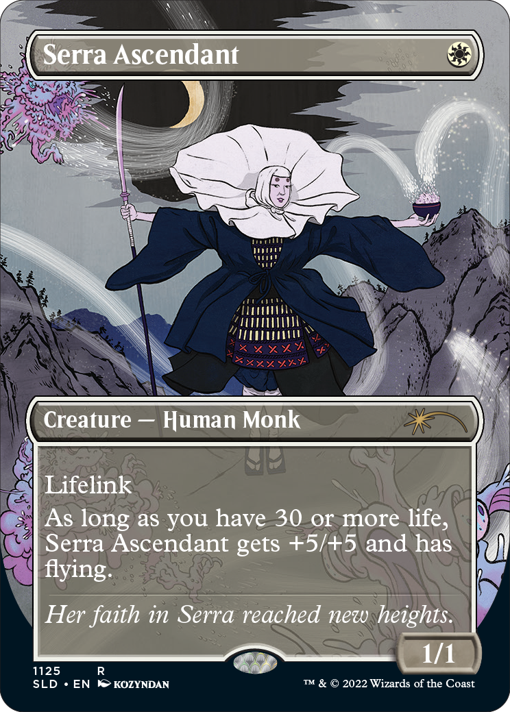 Serra Ascendant (Borderless) [Secret Lair Drop Series] | L.A. Mood Comics and Games