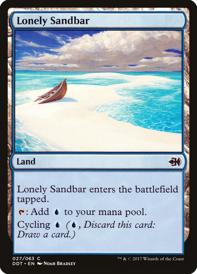 Lonely Sandbar [Duel Decks: Merfolk vs. Goblins] | L.A. Mood Comics and Games