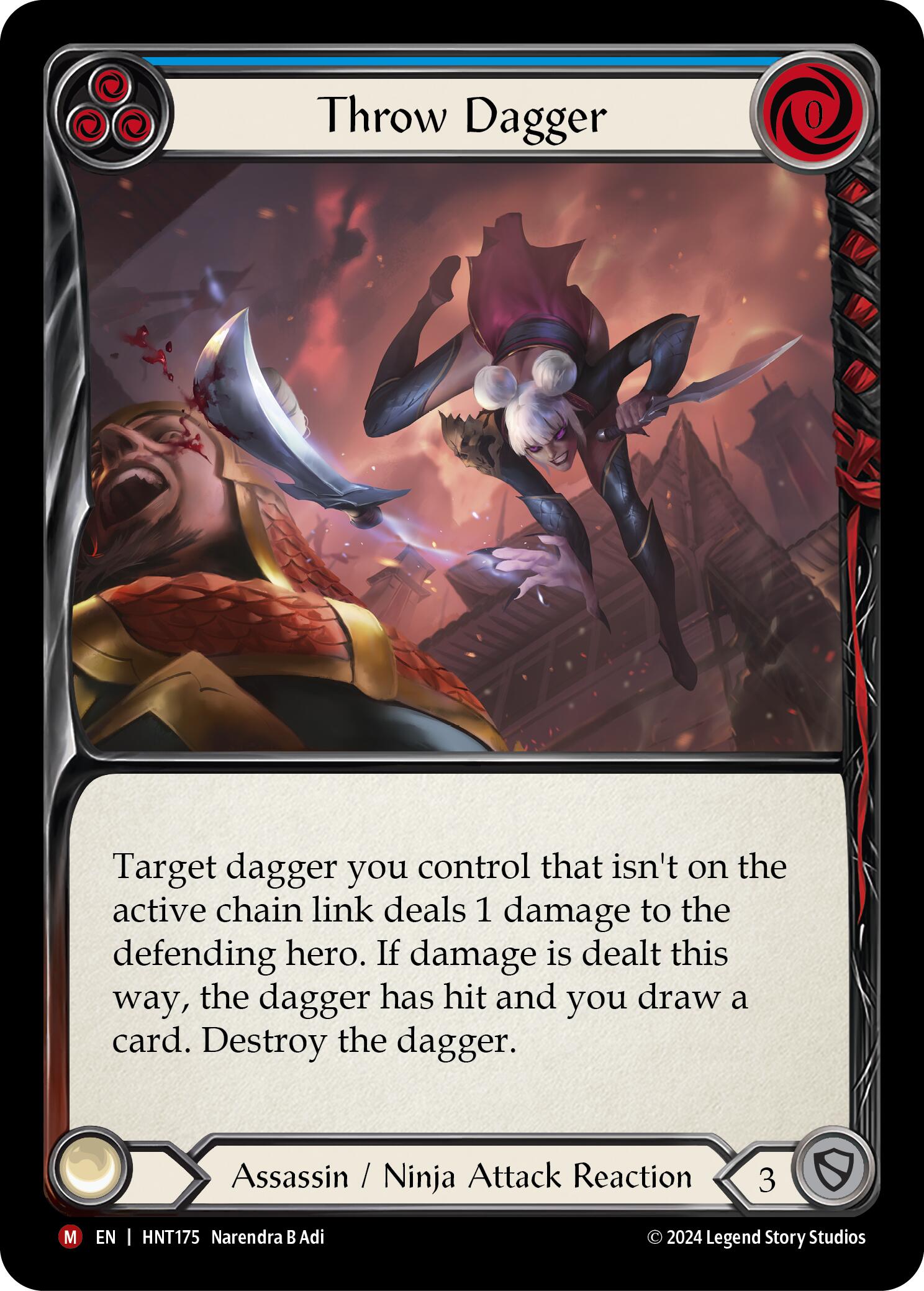 Throw Dagger [HNT175] (The Hunted) | L.A. Mood Comics and Games
