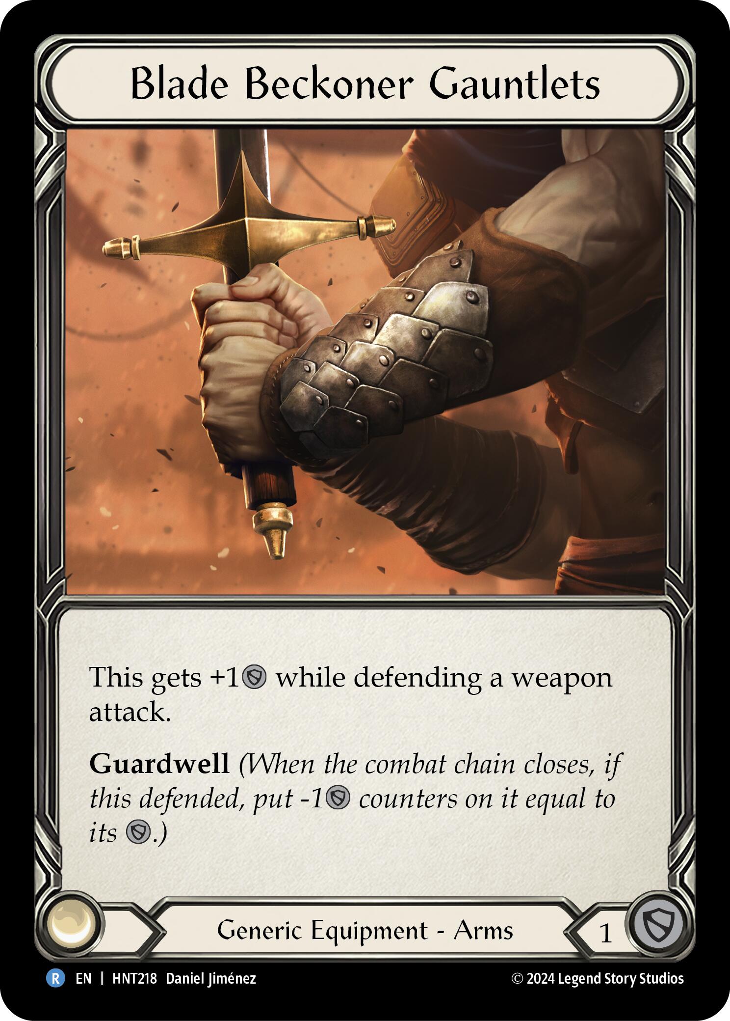 Blade Beckoner Gauntlets [HNT218] (The Hunted) | L.A. Mood Comics and Games