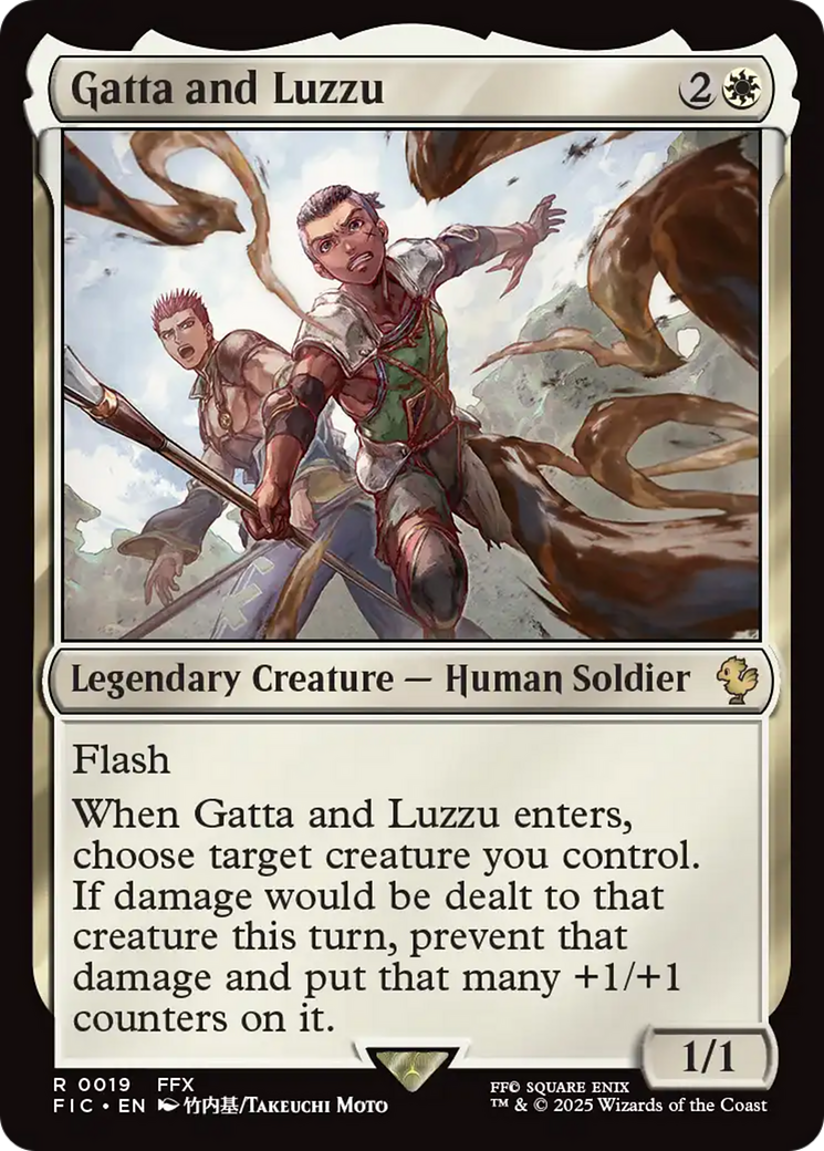 Gatta and Luzzu [FINAL FANTASY Commander] | L.A. Mood Comics and Games