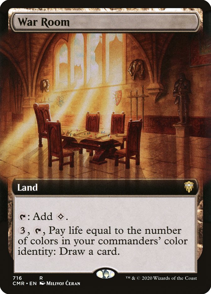 War Room (Extended Art) [Commander Legends] | L.A. Mood Comics and Games
