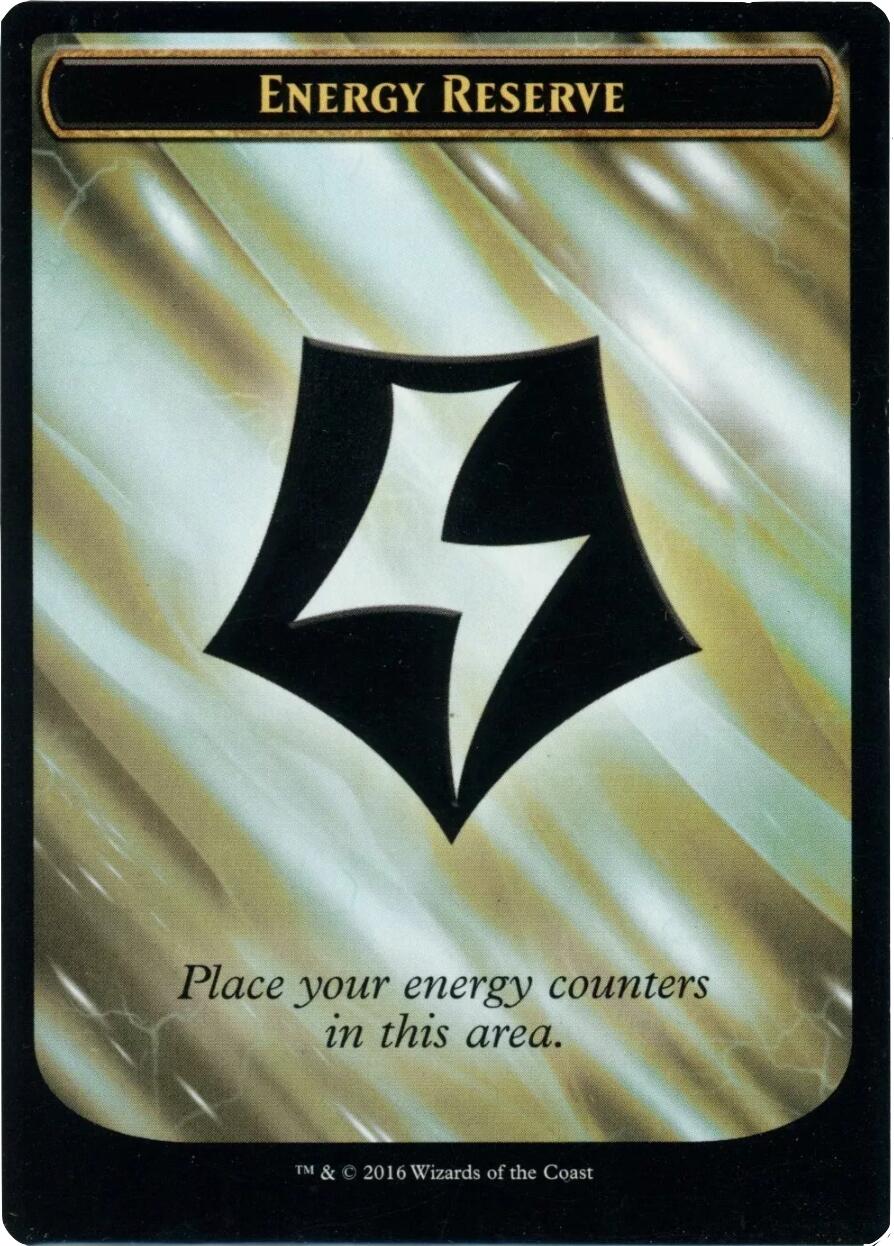 Energy Reserve Token [Aether Revolt Tokens] | L.A. Mood Comics and Games