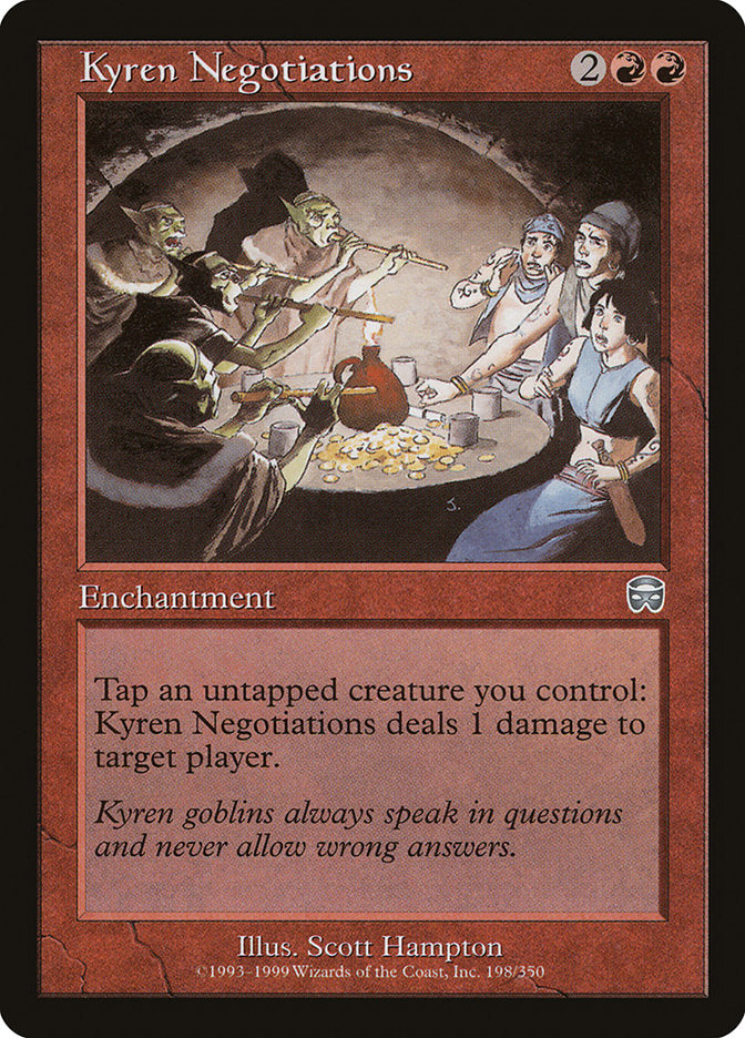 Kyren Negotiations [Mercadian Masques] | L.A. Mood Comics and Games