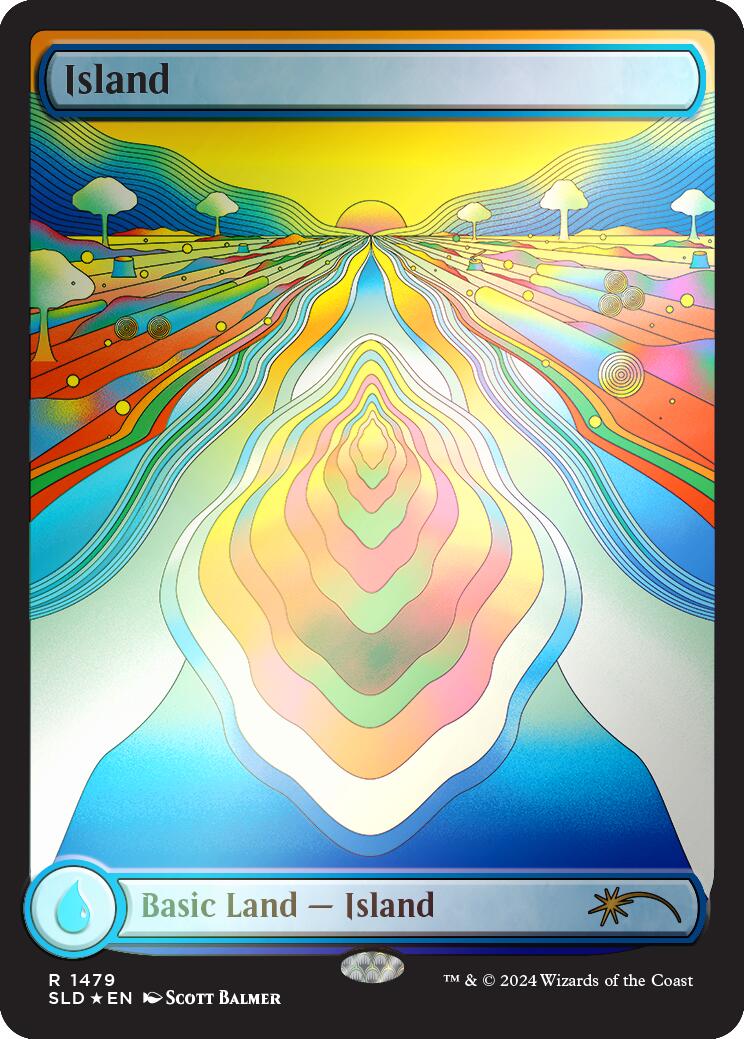 Island (1479) (Rainbow Foil) [Secret Lair Drop Series] | L.A. Mood Comics and Games