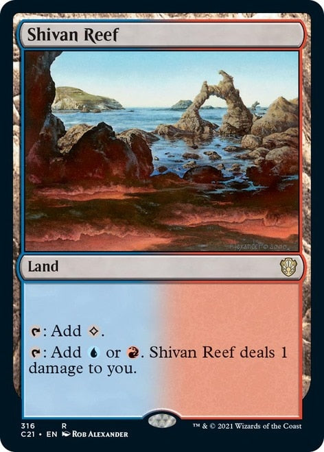 Shivan Reef [Commander 2021] | L.A. Mood Comics and Games