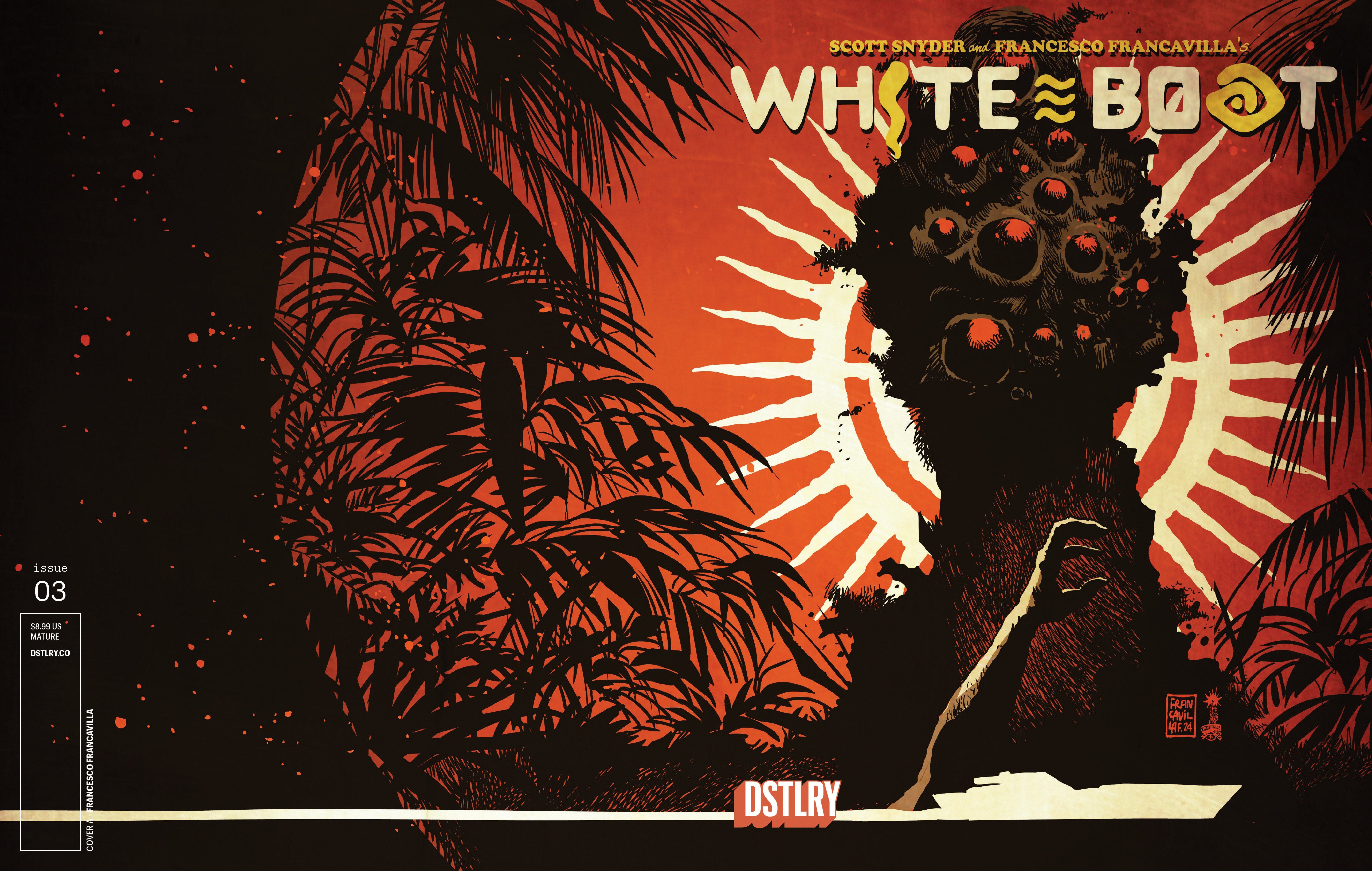 White Boat #3 Cover A Francesco Francavilla | L.A. Mood Comics and Games