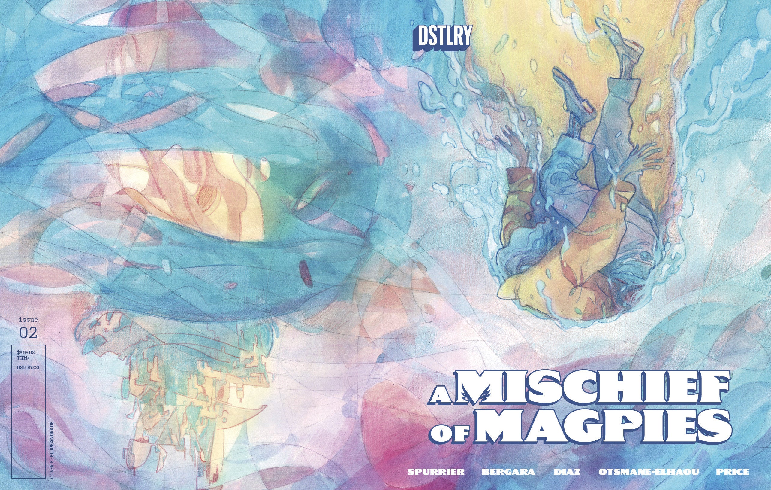 A Mischief Of Magpies #2 Cover B Filipe Andrade Variant | L.A. Mood Comics and Games