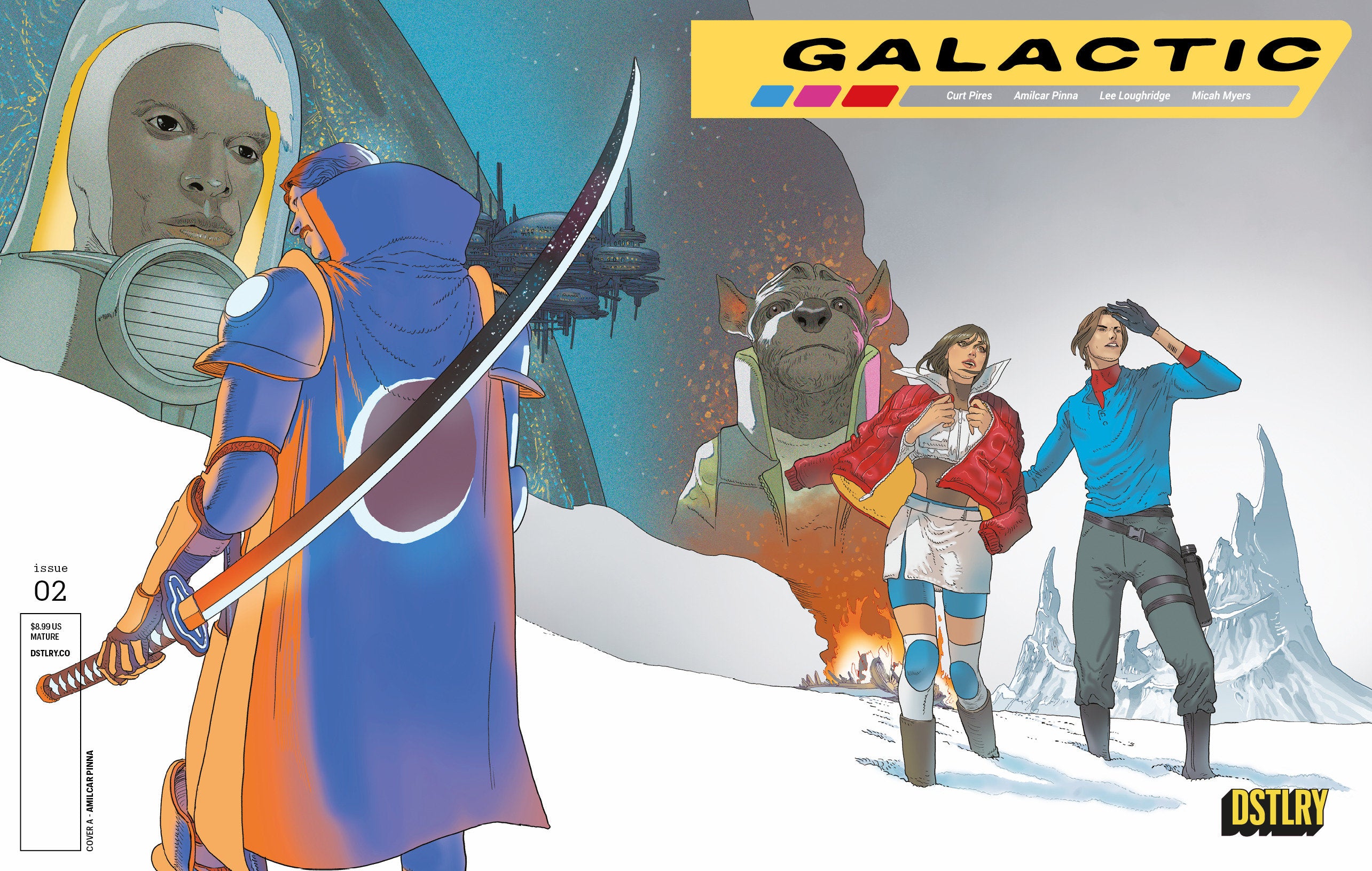 Galactic #2 Cover A Amilcar Pinna | L.A. Mood Comics and Games