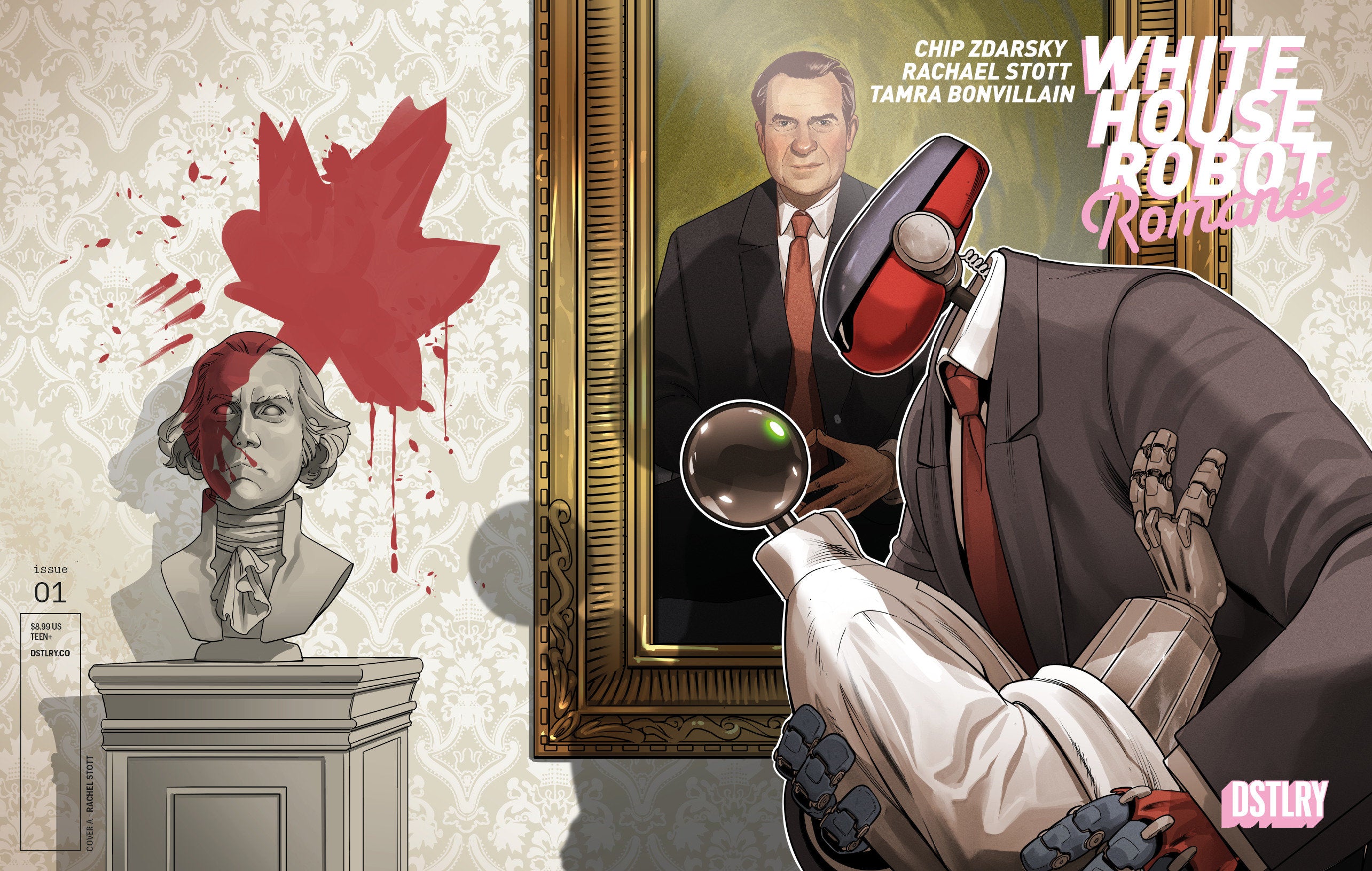 White House Robot Romance #1 Rachael Stott | L.A. Mood Comics and Games