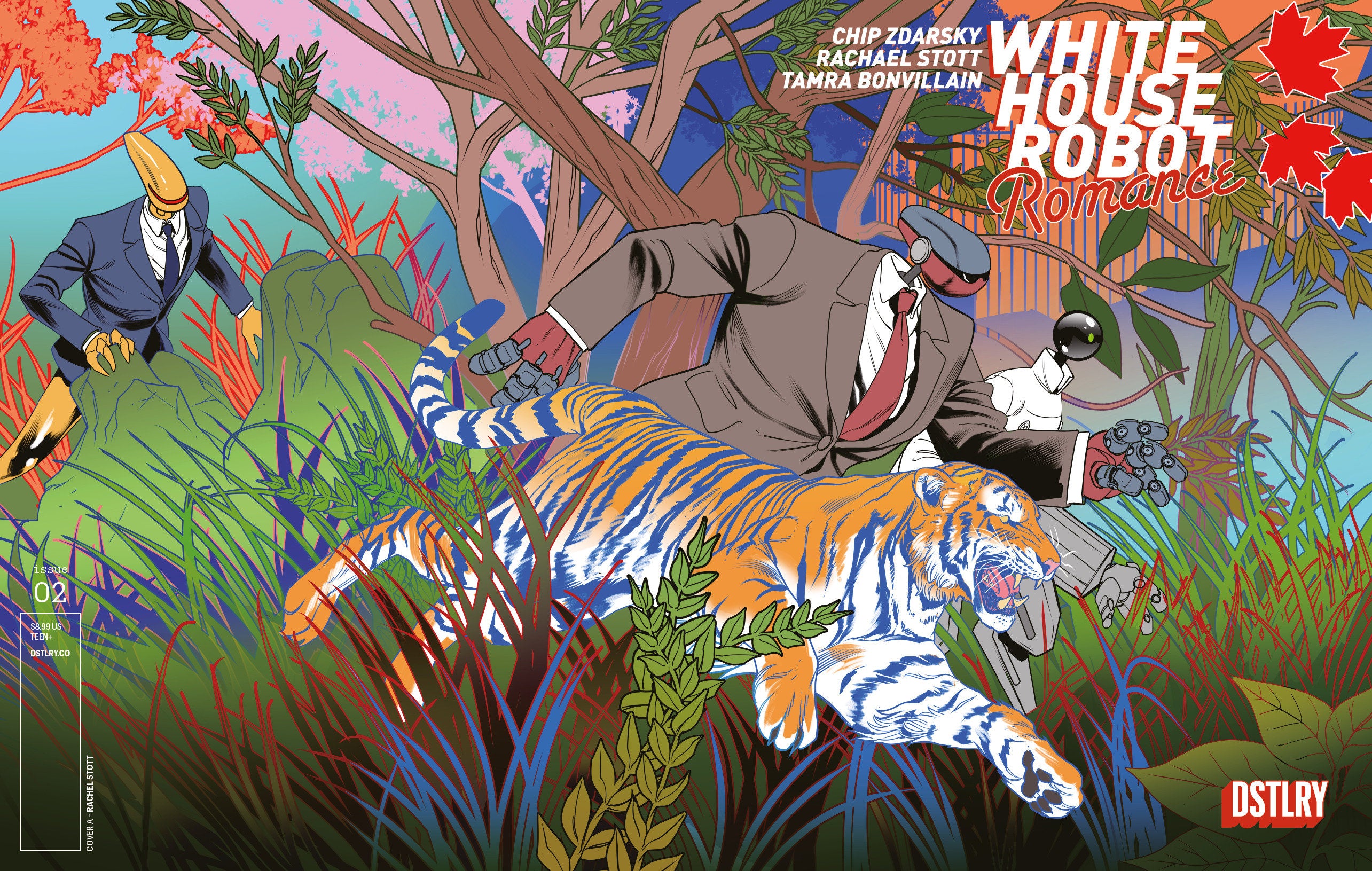 White House Robot Romance #2 Cover A Rachael Stott | L.A. Mood Comics and Games