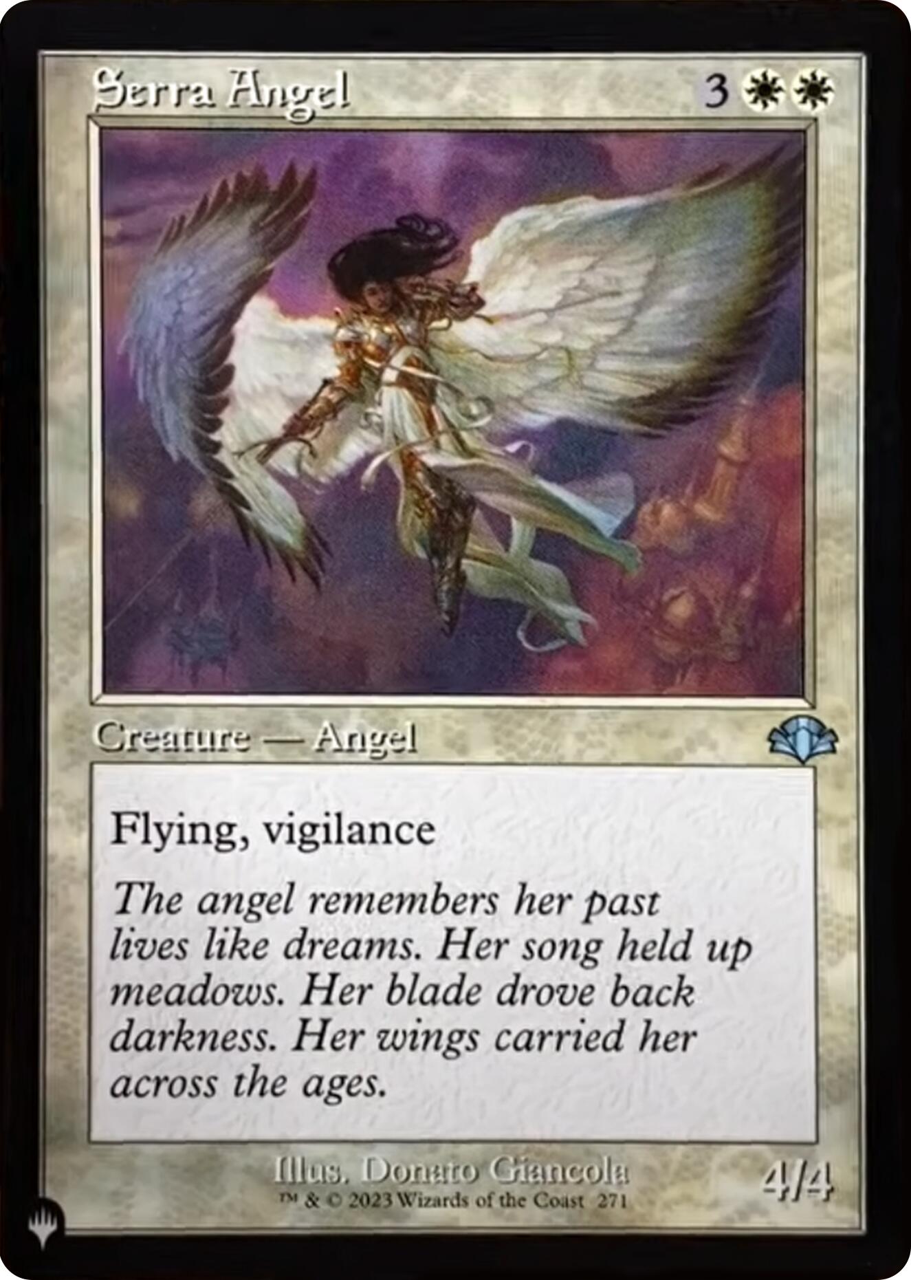 Serra Angel (Retro Frame) [The List] | L.A. Mood Comics and Games
