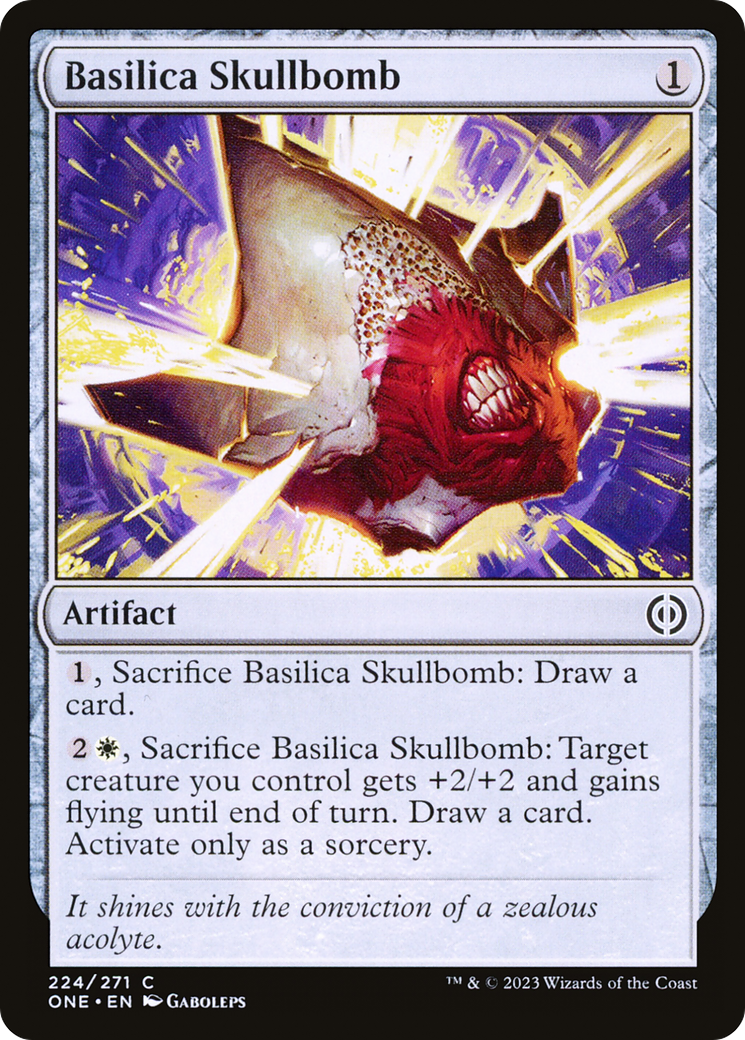 Basilica Skullbomb [Phyrexia: All Will Be One] | L.A. Mood Comics and Games