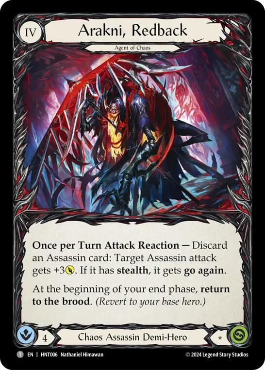Arakni, Orb-Weaver // Arakni, Redback [HNT005//HNT006] (The Hunted) | L.A. Mood Comics and Games