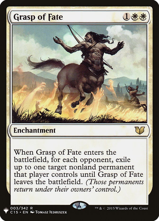 Grasp of Fate [The List] | L.A. Mood Comics and Games