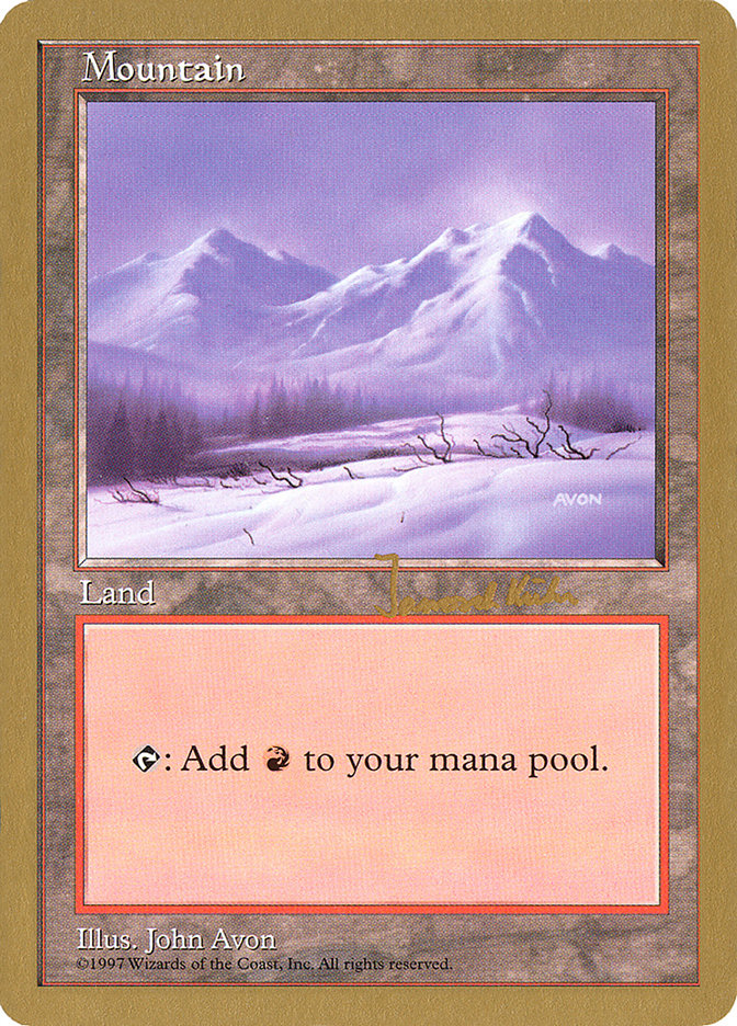 Mountain (jk442) (Janosch Kuhn) [World Championship Decks 1997] | L.A. Mood Comics and Games