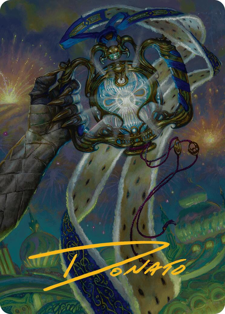 The Aetherspark Art Card (Gold-Stamped Signature) [Aetherdrift Art Series] | L.A. Mood Comics and Games