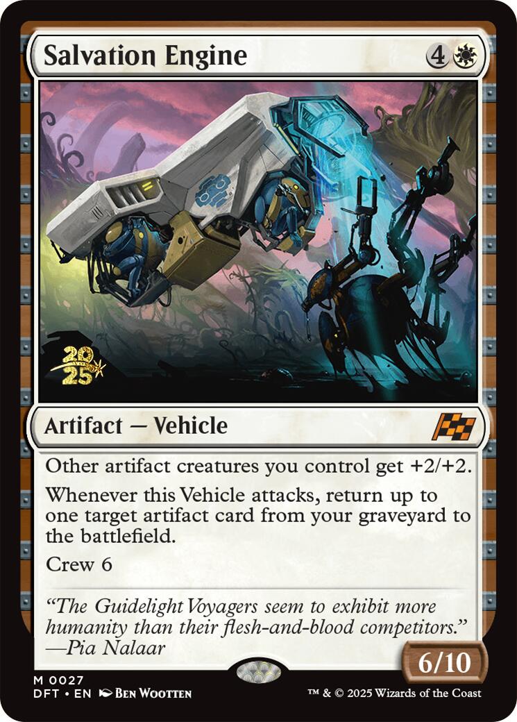 Salvation Engine [Aetherdrift Prerelease Promos] | L.A. Mood Comics and Games