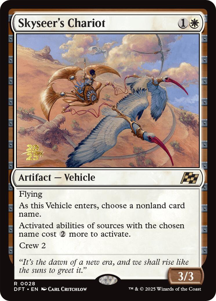 Skyseer's Chariot [Aetherdrift Prerelease Promos] | L.A. Mood Comics and Games