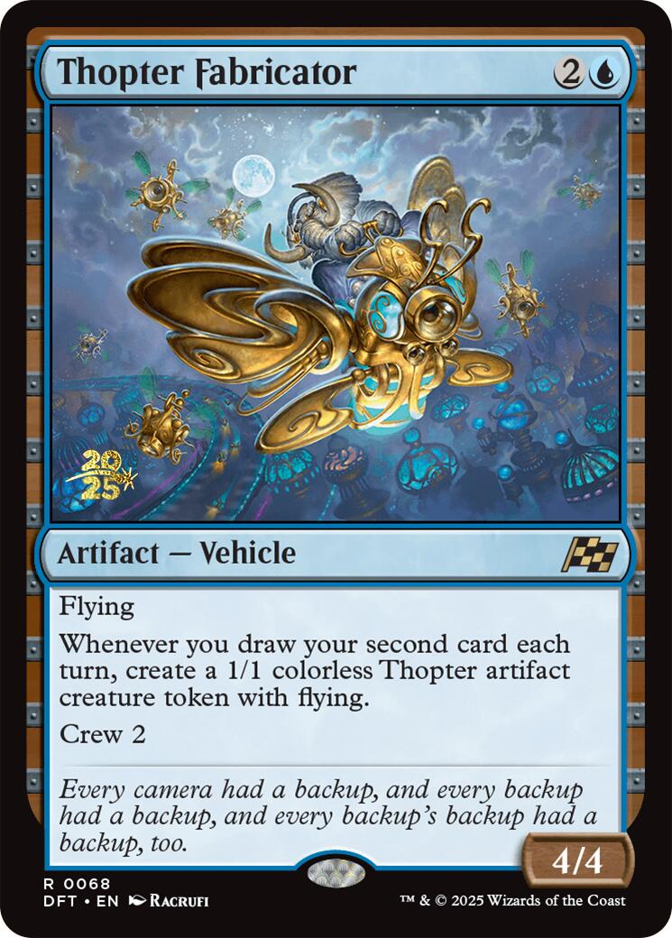 Thopter Fabricator [Aetherdrift Prerelease Promos] | L.A. Mood Comics and Games