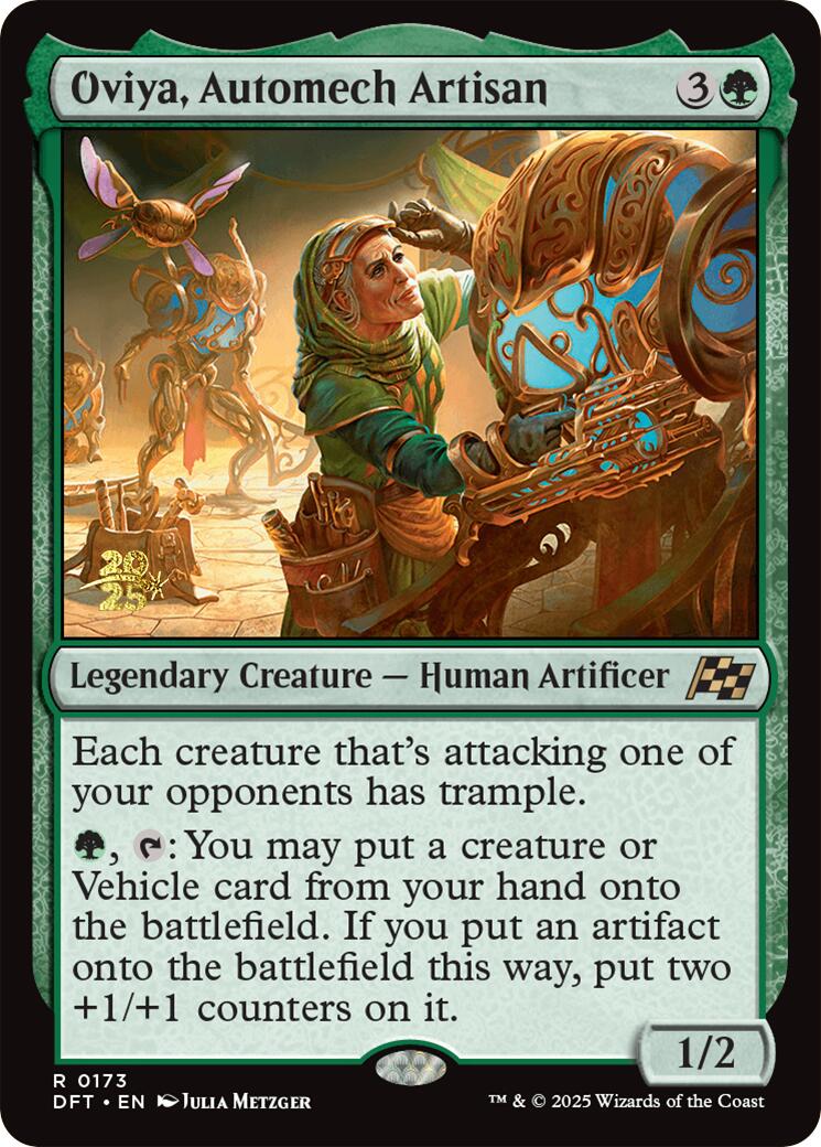 Oviya, Automech Artisan [Aetherdrift Prerelease Promos] | L.A. Mood Comics and Games