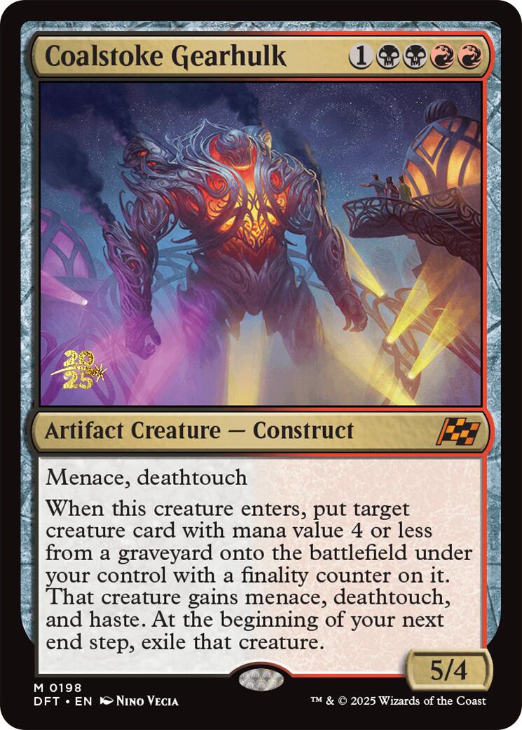 Coalstoke Gearhulk [Aetherdrift Prerelease Promos] | L.A. Mood Comics and Games