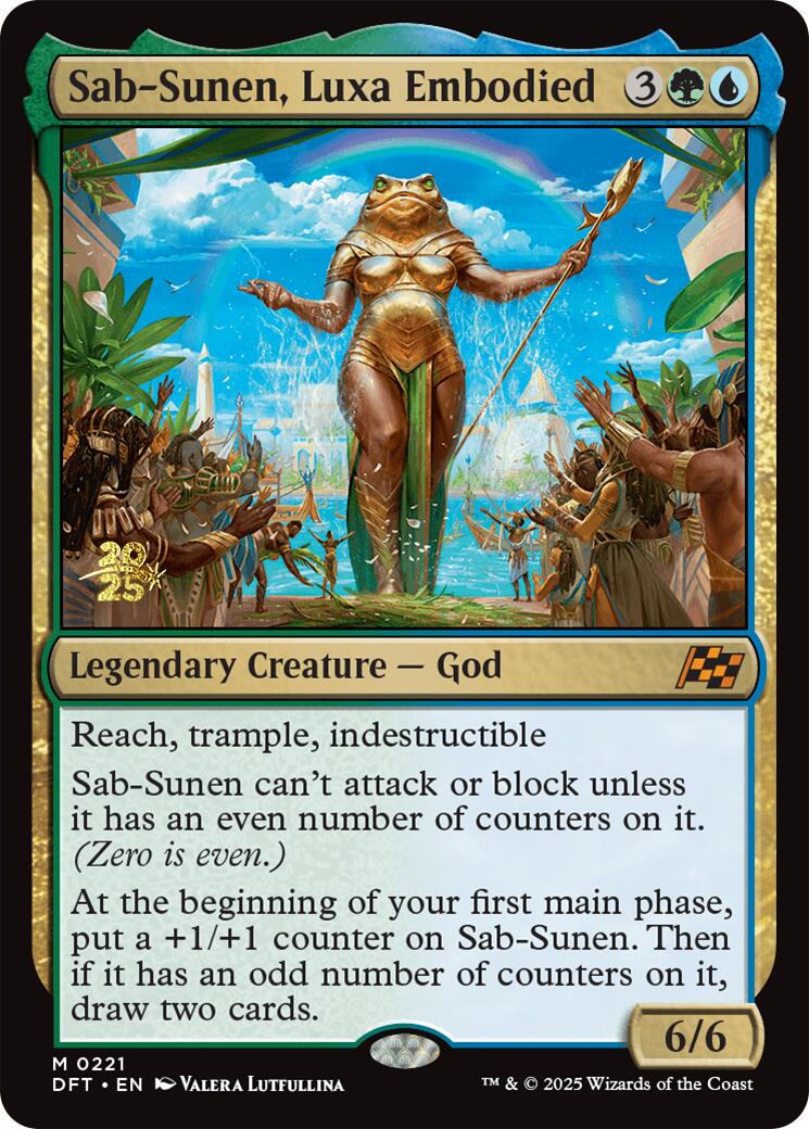 Sab-Sunen, Luxa Embodied [Aetherdrift Prerelease Promos] | L.A. Mood Comics and Games