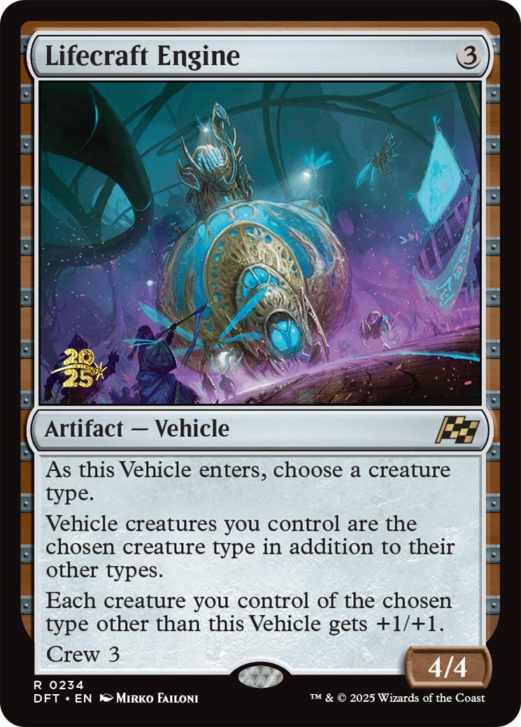 Lifecraft Engine [Aetherdrift Prerelease Promos] | L.A. Mood Comics and Games