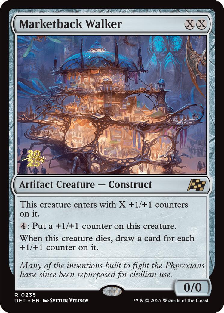 Marketback Walker [Aetherdrift Prerelease Promos] | L.A. Mood Comics and Games