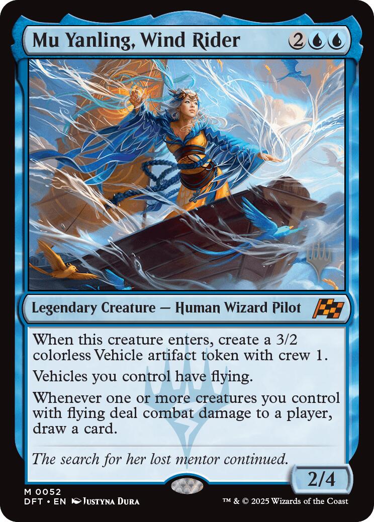 Mu Yanling, Wind Rider [Aetherdrift Promos] | L.A. Mood Comics and Games