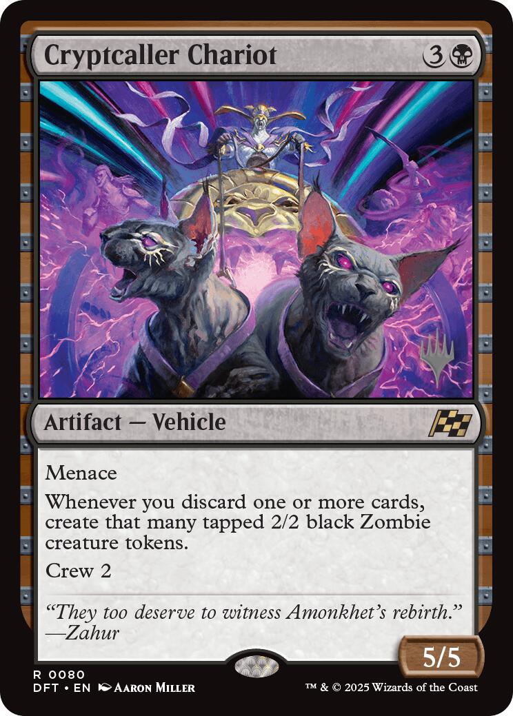 Cryptcaller Chariot [Aetherdrift Promos] | L.A. Mood Comics and Games