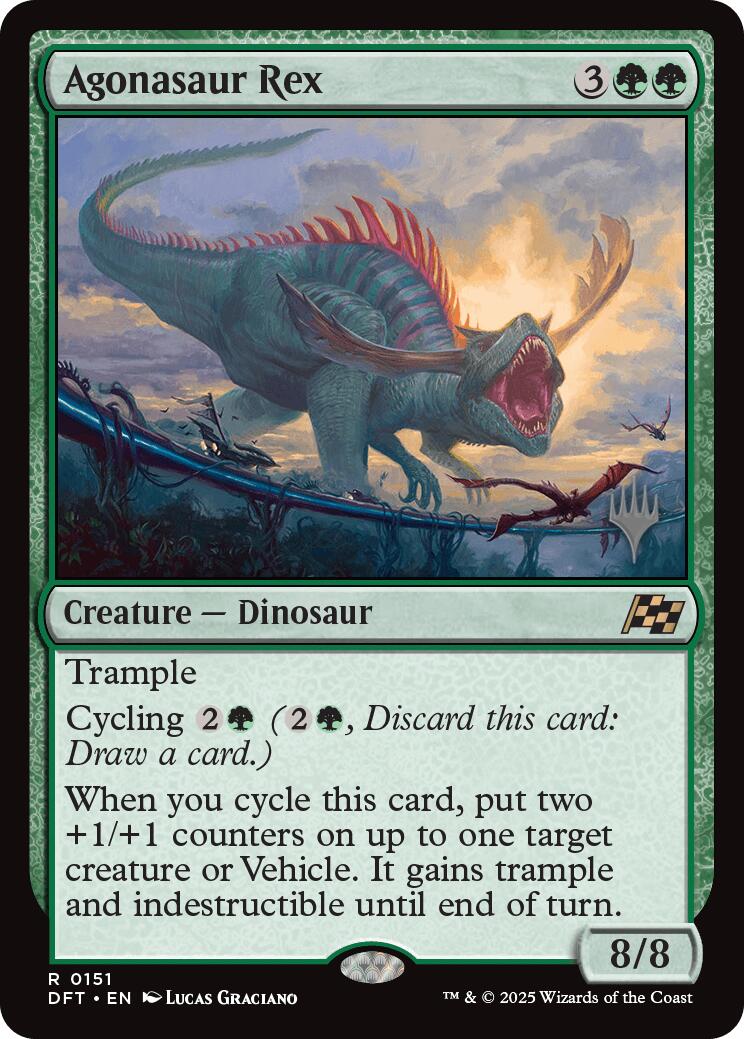 Agonasaur Rex [Aetherdrift Promos] | L.A. Mood Comics and Games