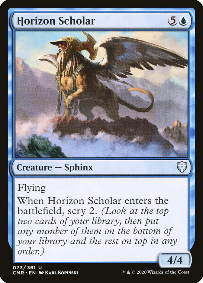 Horizon Scholar [Commander Legends] | L.A. Mood Comics and Games