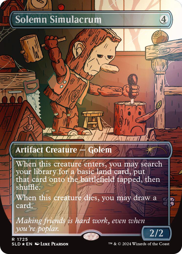 Solemn Simulacrum (1725) (Rainbow Foil) [Secret Lair Drop Series] | L.A. Mood Comics and Games