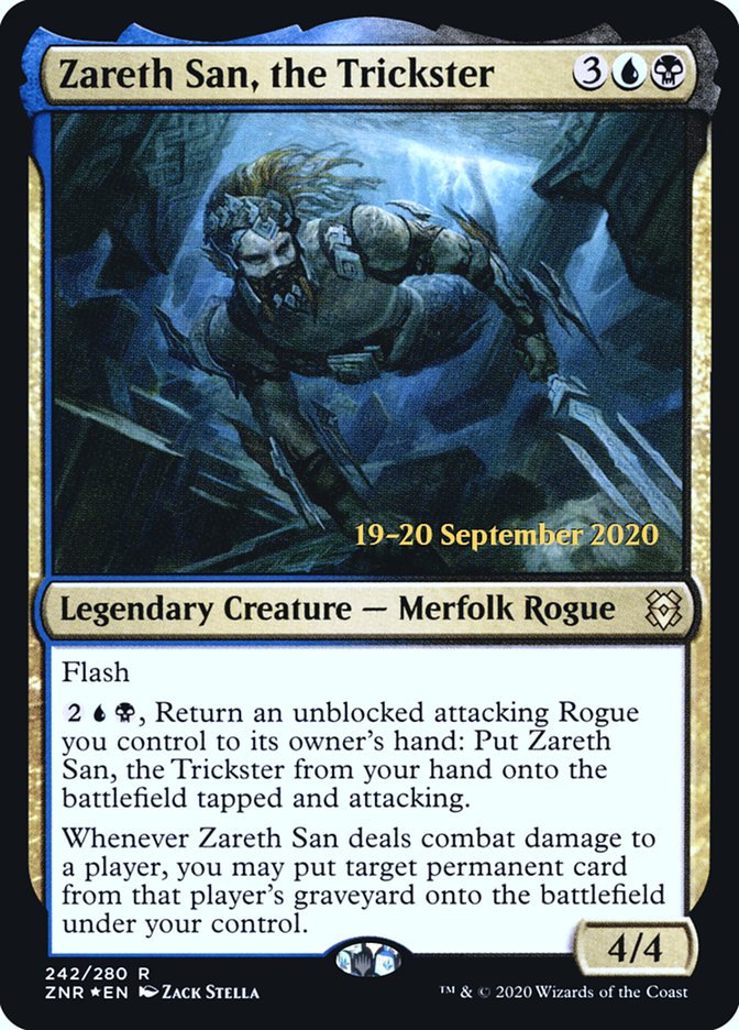 Zareth San, the Trickster [Zendikar Rising Prerelease Promos] | L.A. Mood Comics and Games