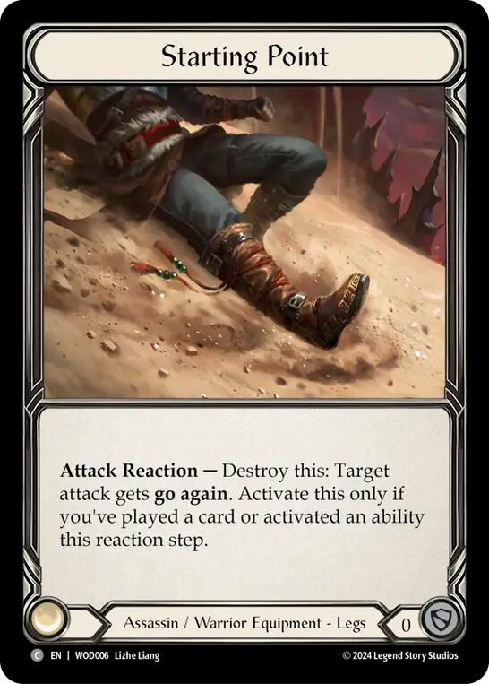 Starting Point [WOD006] (The Hunted Arakni, Web of Deceit Blitz Deck) | L.A. Mood Comics and Games