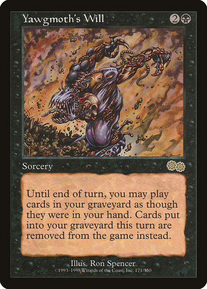 Yawgmoth's Will [Urza's Saga] | L.A. Mood Comics and Games