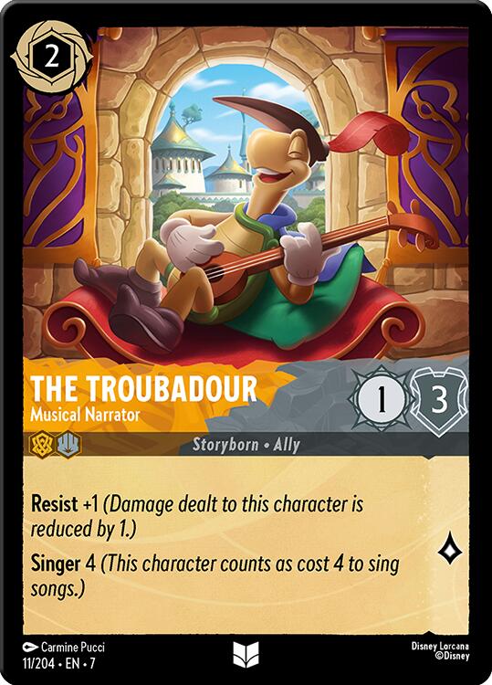The Troubadour - Musical Narrator (11/204) [Archazia's Island] | L.A. Mood Comics and Games