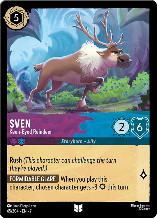 Sven - Keen-Eyed Reindeer (65/204) [Archazia's Island] | L.A. Mood Comics and Games