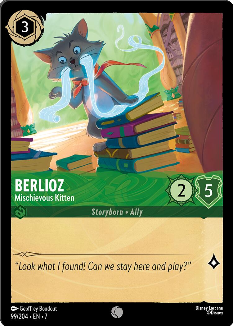 Berlioz - Mischievous Kitten (99/204) [Archazia's Island] | L.A. Mood Comics and Games