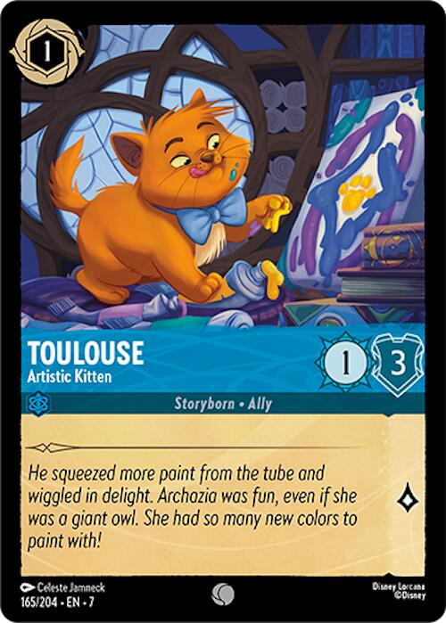 Toulouse - Artistic Kitten (165/204) [Archazia's Island] | L.A. Mood Comics and Games