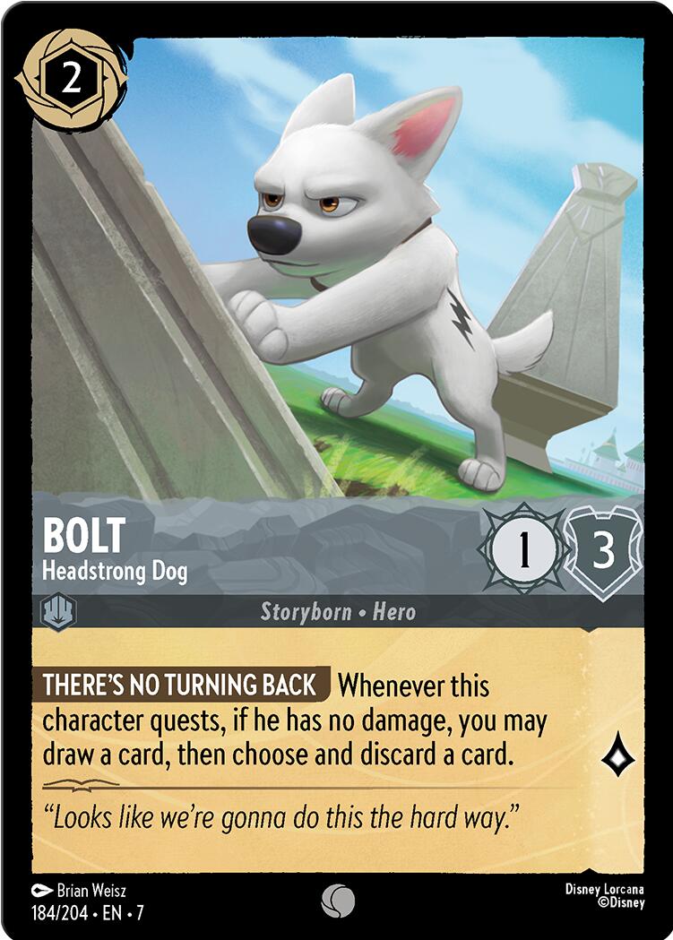 Bolt - Headstrong Dog (184/204) [Archazia's Island] | L.A. Mood Comics and Games