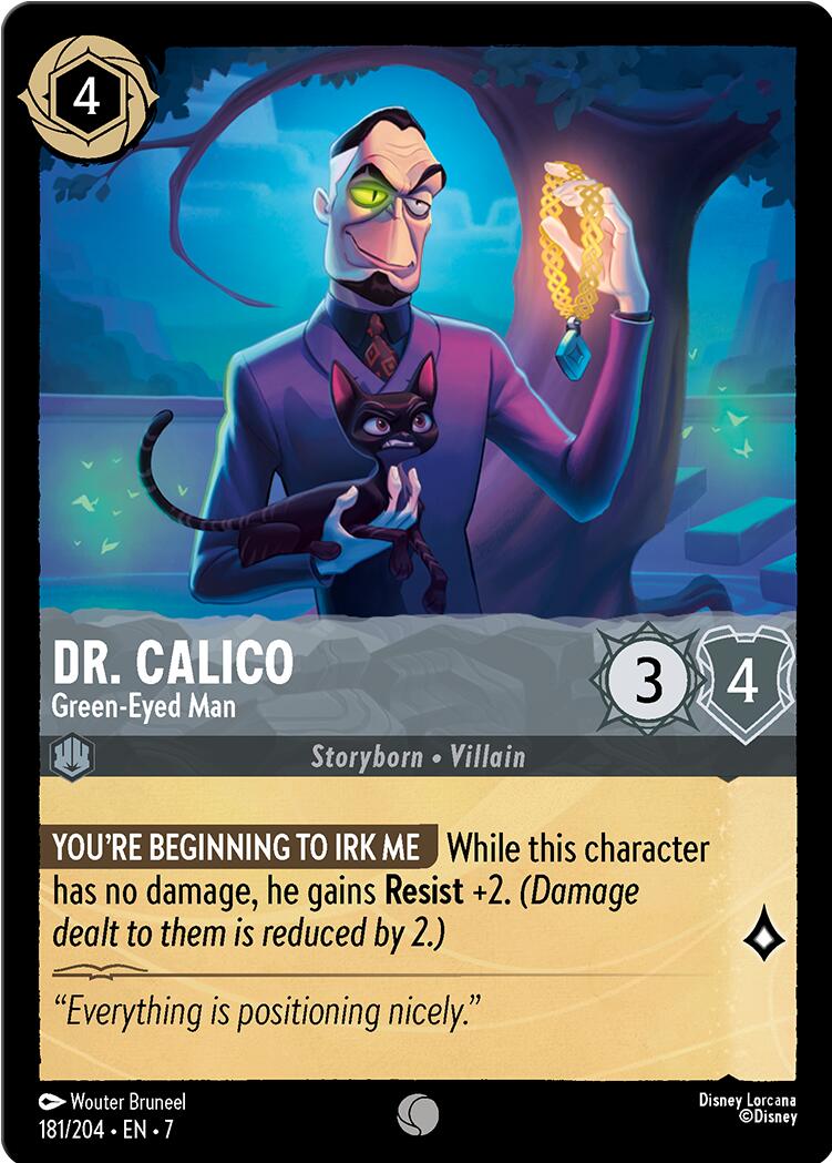 Dr. Calico - Green-Eyed Man (181/204) [Archazia's Island] | L.A. Mood Comics and Games