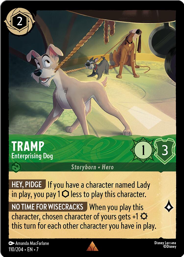 Tramp - Enterprising Dog (110/204) [Archazia's Island] | L.A. Mood Comics and Games