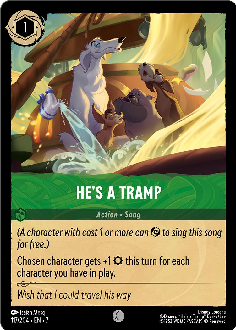 He's a Tramp (117/204) [Archazia's Island] | L.A. Mood Comics and Games