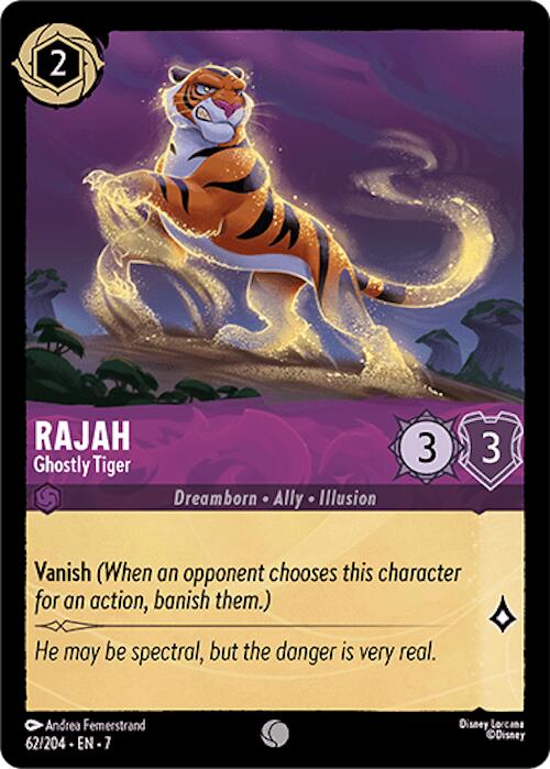 Rajah - Ghostly Tiger (62/204) [Archazia's Island] | L.A. Mood Comics and Games